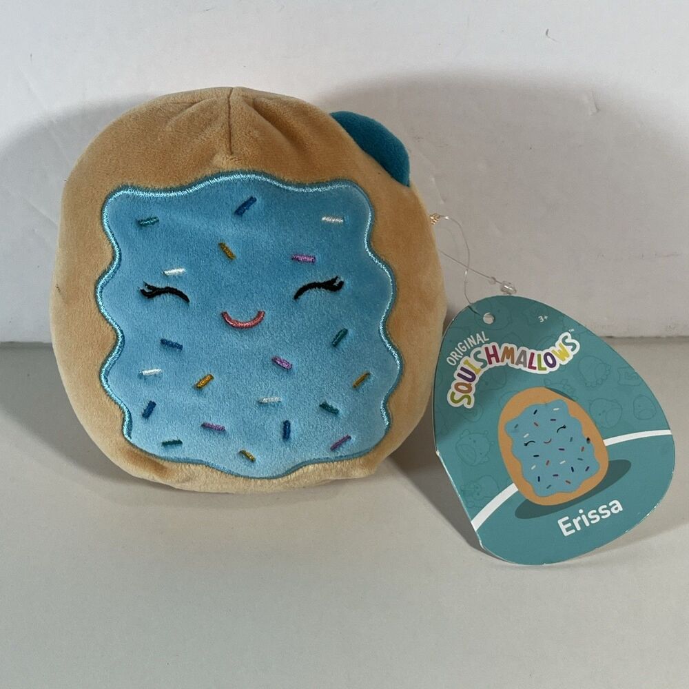 Squishmallows Mystery Squad 5” Erissa Pop Tart Breakfast Pastry Plush Toy